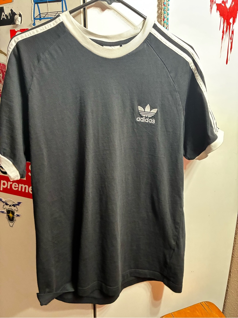 Adidas Originals Black Shirt Size Large
